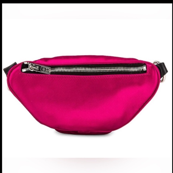 Alexander Wang *Barbie* Pink Satin Attica Mini Chain Crossbody Bag EUC! - Picture 3 of 4